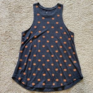 Pumpkin print Tank Top